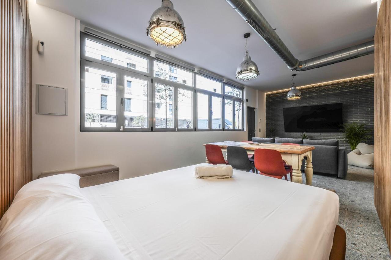 Loft Reformado Industrial Lejlighed Madrid Eksteriør billede