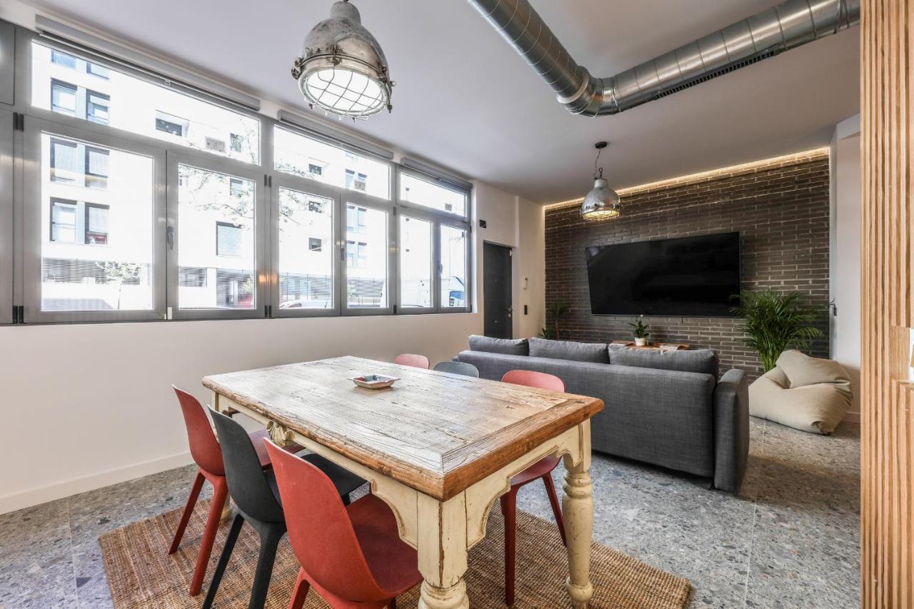 Loft Reformado Industrial Lejlighed Madrid Eksteriør billede