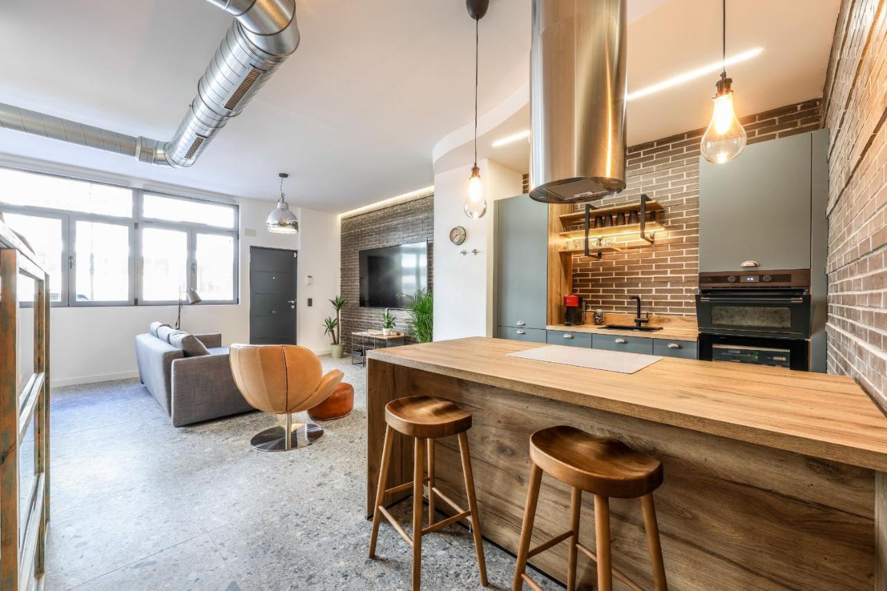 Loft Reformado Industrial Lejlighed Madrid Eksteriør billede